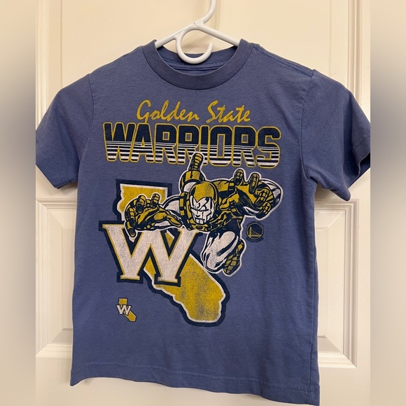 NBA Marvel Golden State Warriors Kids Graphic Tee, Youth Size XS - Picture 1 of 4